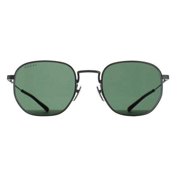 Gucci Sunglasses GG2095S 002 Silver Green