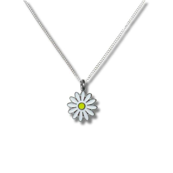 Aye Do Gifts Girls White Daisy Charm Necklace