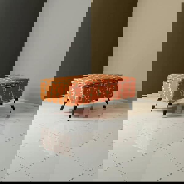 Stylish Bench Seat with Hidden Storage for Blankets and Throws