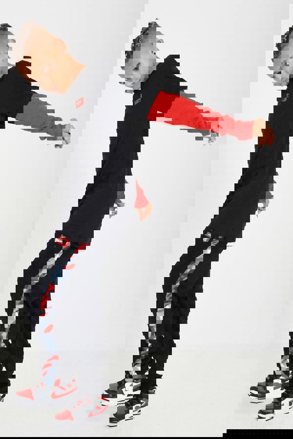 Beat Boyz Club Tayo Long Sleeve T-Shirt - Black/Red