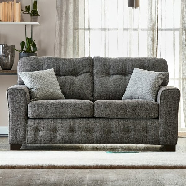 Furnishings For Less Hartley Fullback Tufted 2 Seater Sofa