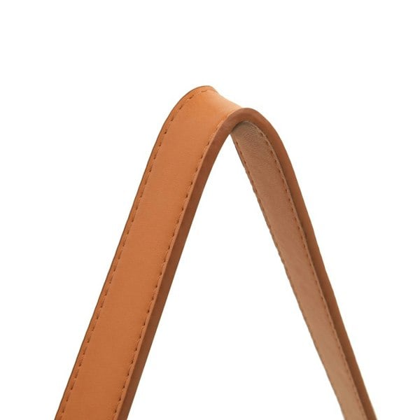 Berkfield Wall Mirror with Strap 50 cm Gold
