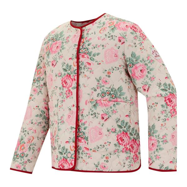Regatta Womens/Ladies Cath Kidston Hackney Rose Quilted Padded Jacket - Cream - 