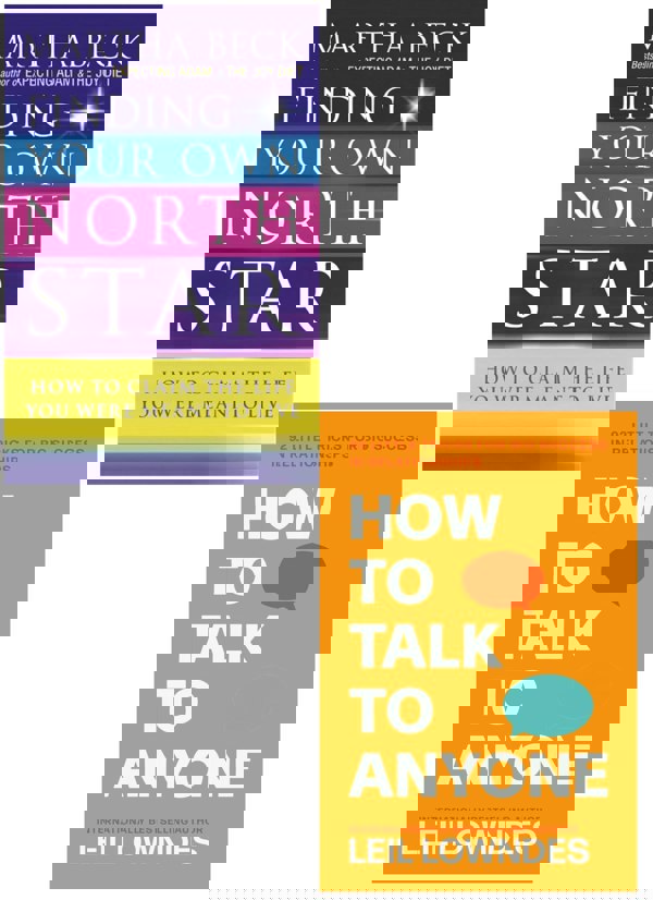 Finding Your Own North Star, How To Talk To Anyone 2 Books Collection Set