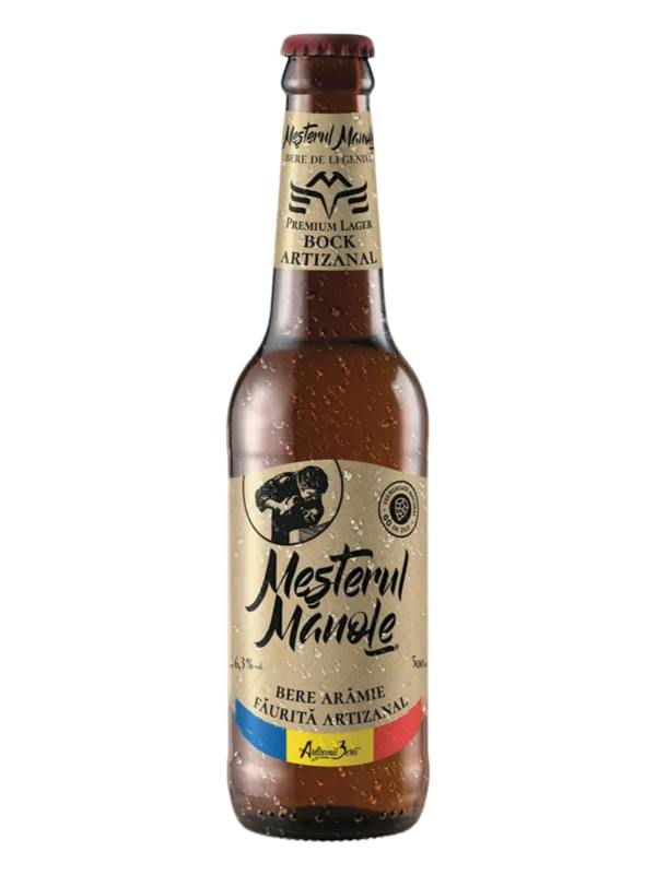 Mesterul Manole Premium Artisanal Lager Taste Pack / Gift set 3x500ml + 1x330ml