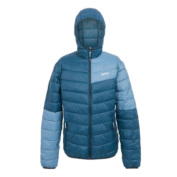 Regatta Men's Hillpack II Colour Block Padded Jacket - Moonlight Denim/Coronet Blue