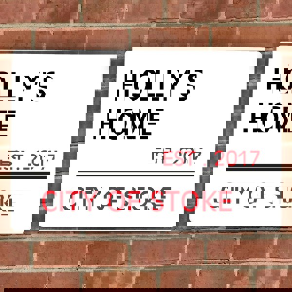 Personalised Memento Company Personalised London Street Sign