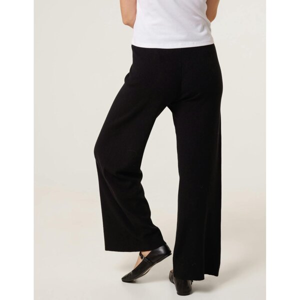 Blue Vanilla Knitted Wide Leg Trousers