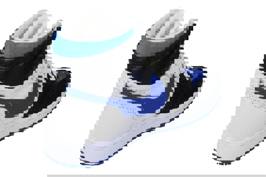 Nike Air Jordan 1 Mm High Womens Trainers Fb9891  041 - Black Game Royal White Sail 041 - Photo 2