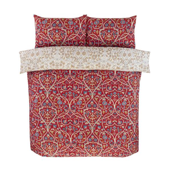 Harrow Red Duvet Cover Set