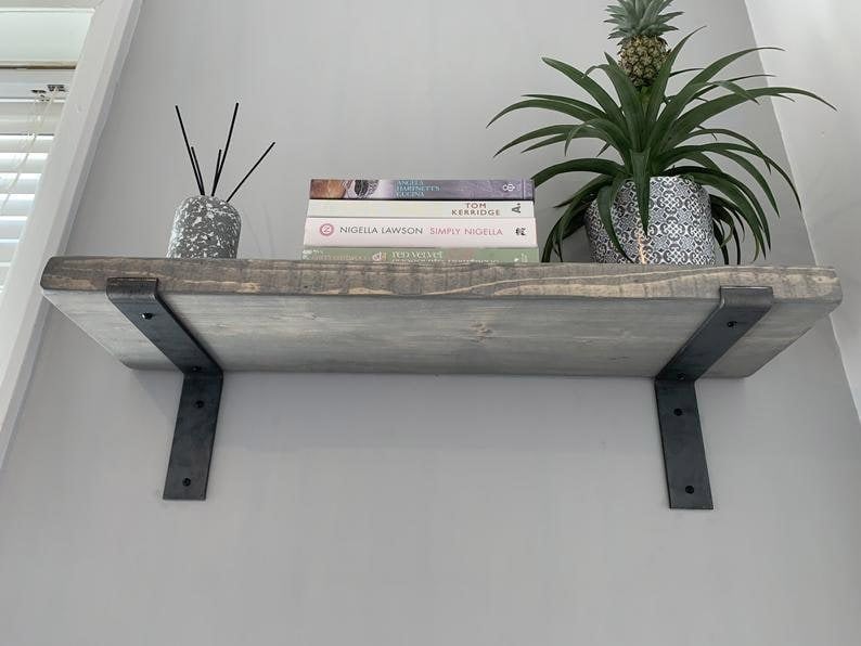 The Bespoke Carpentry Co Industrial Shelves with Brackets