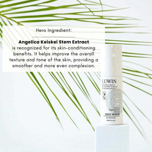 LUWIN Skincare Power of Brightening & Renewal Serum