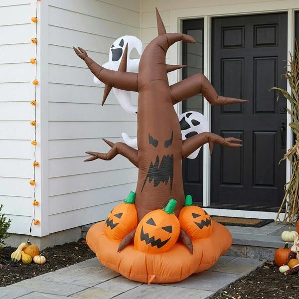 Garden Greatness Inflatable LED Haunted Tree Halloween Decor