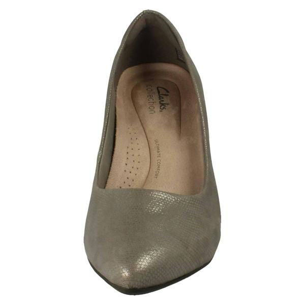 Clarks Ladies Clarks Elegant Pointed Toe Court Shoes Kataleyna Gem