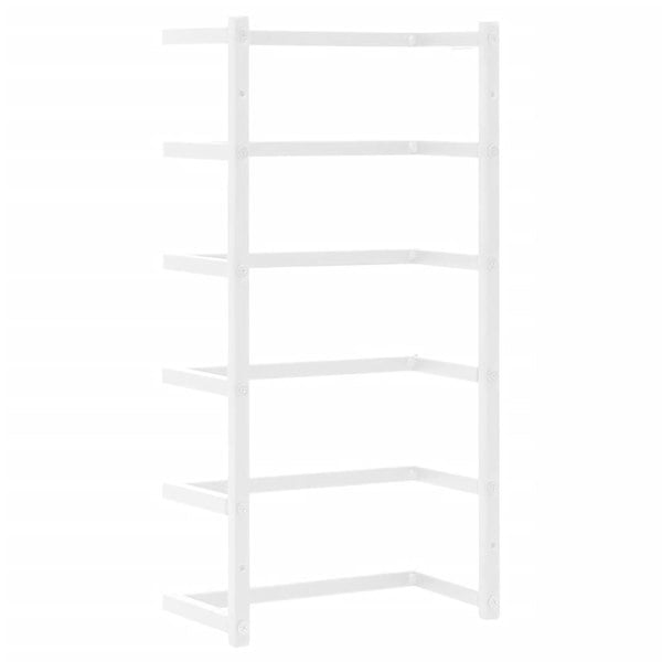 Berkfield Towel Rack White 24x12x48 cm Steel
