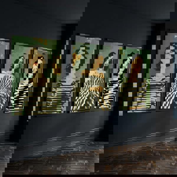 Art Print For Living Room | Set of 3 Boho Women Wall art Prints