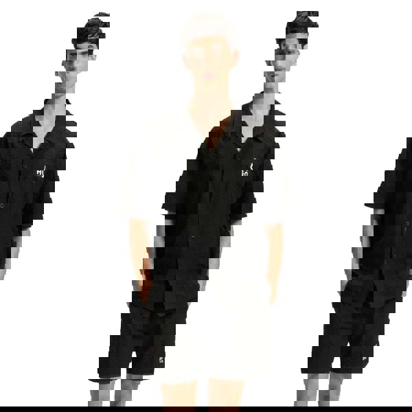 Hugo Mens Chaffle Swim Shorts - Black - 