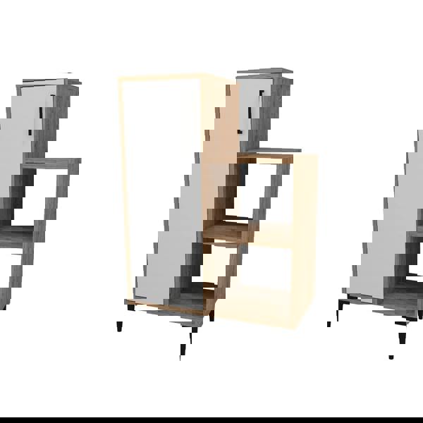 Destina Home Reysary Shoe Storage Shelf with Cabinet