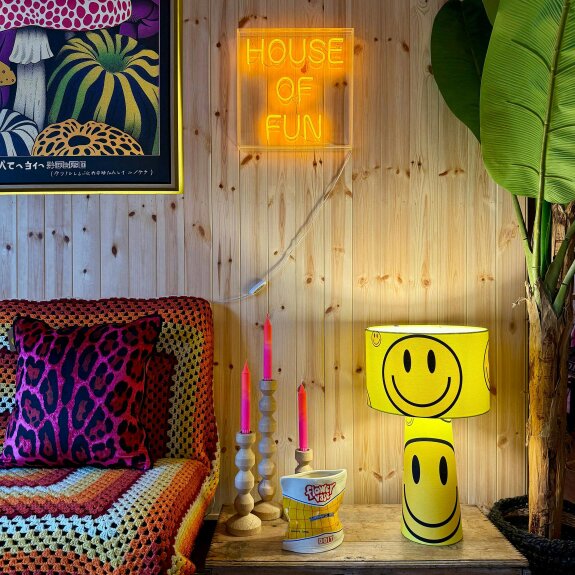 Love Frankie Acid Drops Smiley Face Portable Lamps