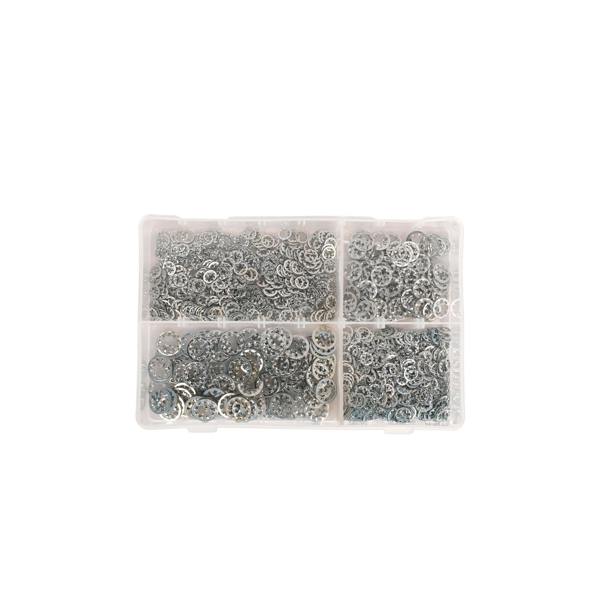 Sealey AB057LW Internal Serrated Lock Washer Assortment M5-M10 1000pc