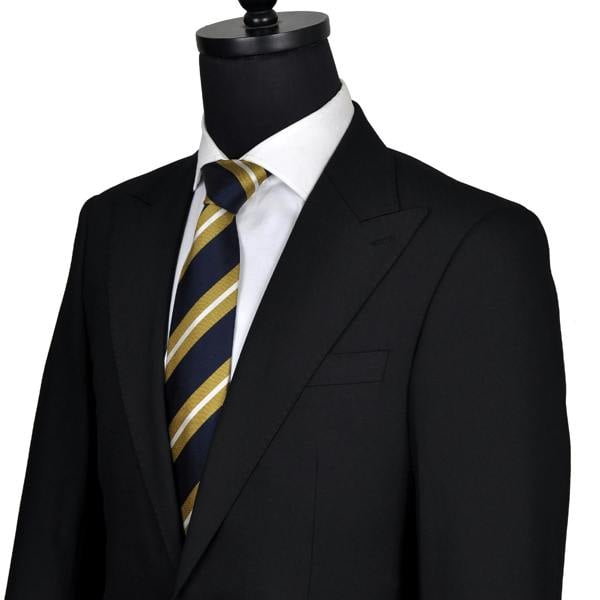 David WeJ Aldo Single Breasted Suit - Black
