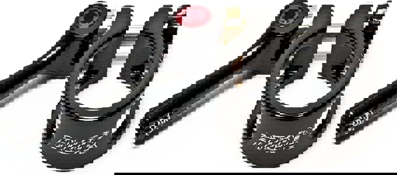 Awe CNC 6061 Alloy Seat Clamp & CNC 7075 Alloy Quick Release Lever 31.8mm Black