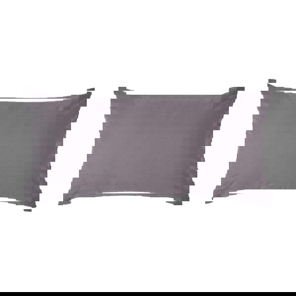 HOMESCAPES Crisp & Cool 200 TC Egyptian Cotton Percale Housewife Pillowcase, European Size