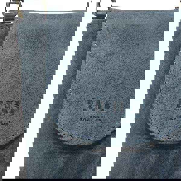 Real Hide Bags 'THEA' Denim Distressed Real Leather Mobile Phone Crossbody Bag