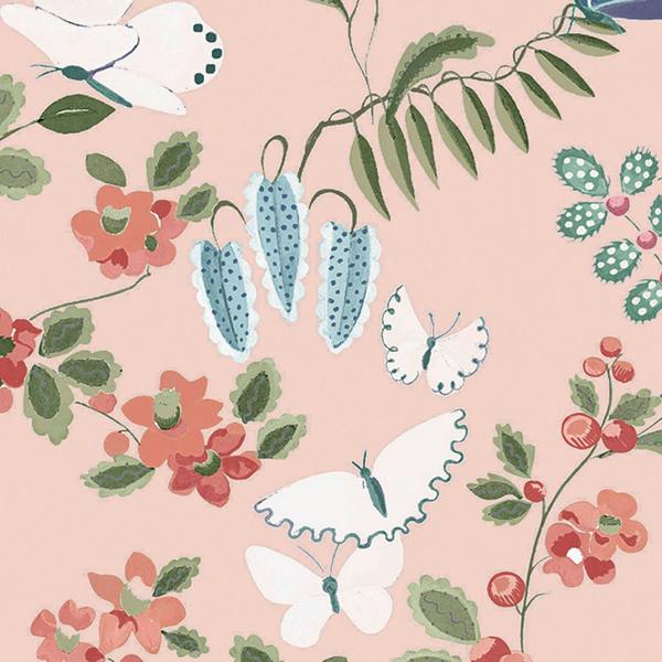 Cath Kidston Butterfly Dance Summer Wallpaper