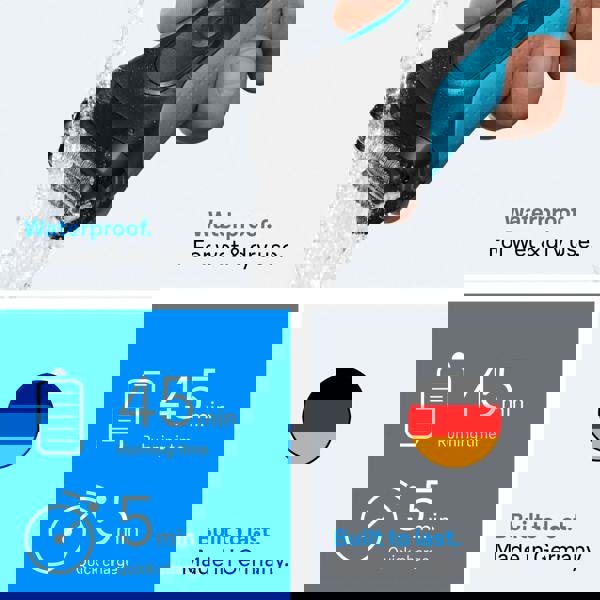 Braun Series Shavers Series 3+ 3040S Blue Electric Shaver - Additional 4