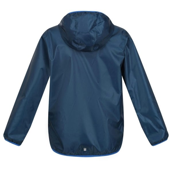 Regatta Great Outdoors Childrens/Kids Lever II Packaway Rain Jacket - Moonlight Denim