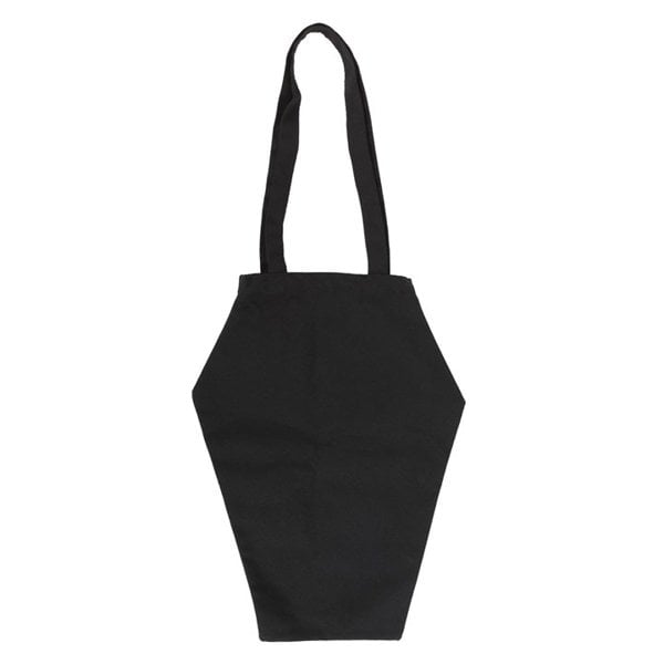 Serano The Creepier the Better Coffin Shaped Tote Bag