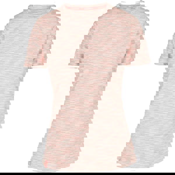 Trespass Womens/Ladies Elkie Stripe DLX Top - Pale Blush