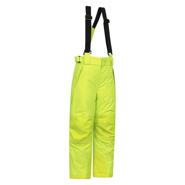 Mountain Warehouse Childrens/Kids Falcon Extreme Ski Trousers - Lime - 