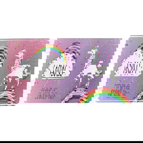 Personalised Memento Company Personalised Unicorn Jewellery Hooks