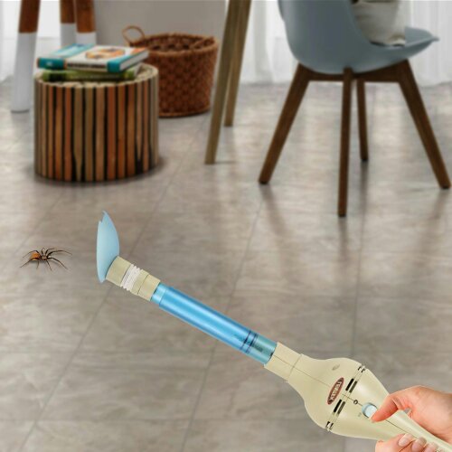 Lentek Handheld Bug Catcher Cordless Insect Trap for Indoor & Outdoor Pest Control (Battery Powered)
