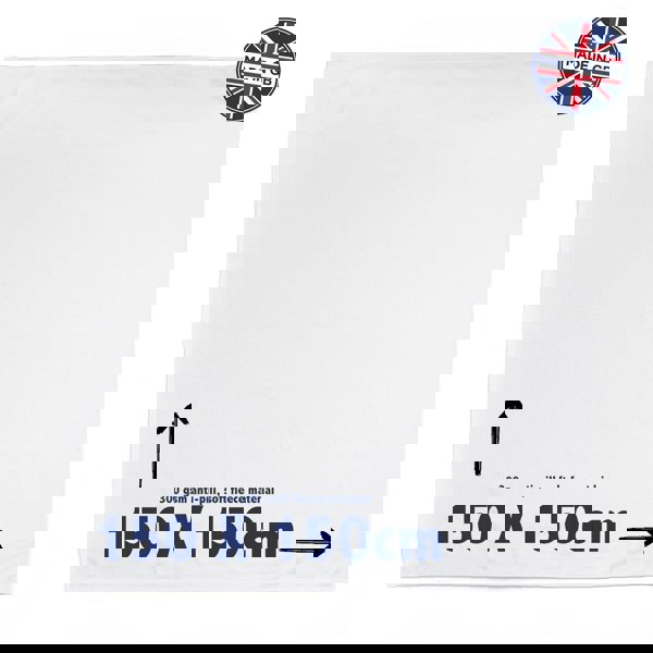 BritishmadeGifts Queen of Farts Playing Card Design - Luxury Fleece Blanket 150cm X 150cm