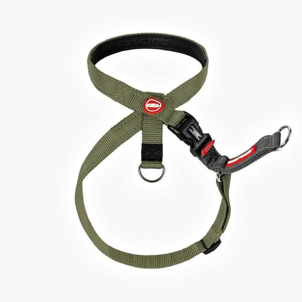EzyDog Crosscheck Dog Harness in Green