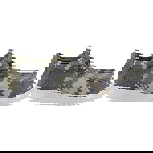 HEYDUDE Wally Washed Camo Shoes - Camo