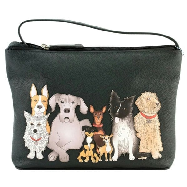 Mala Leather Kennel Crew Dog Crossbody Leather Bag