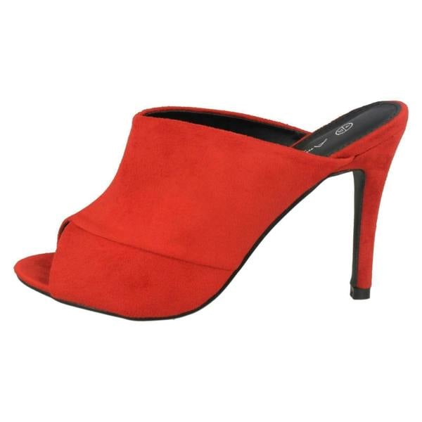 Anne Michelle Ladies Anne Michelle High Heel Mule Sandals F10763