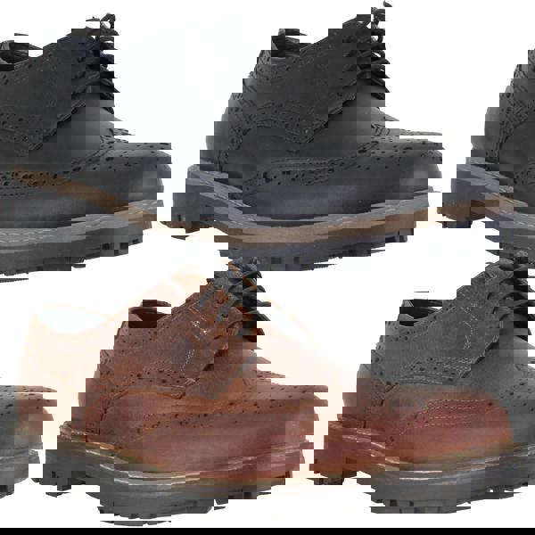 Thomas Crick Rydal Mens Casual Smart Brogue Leather Lace Up Shoes