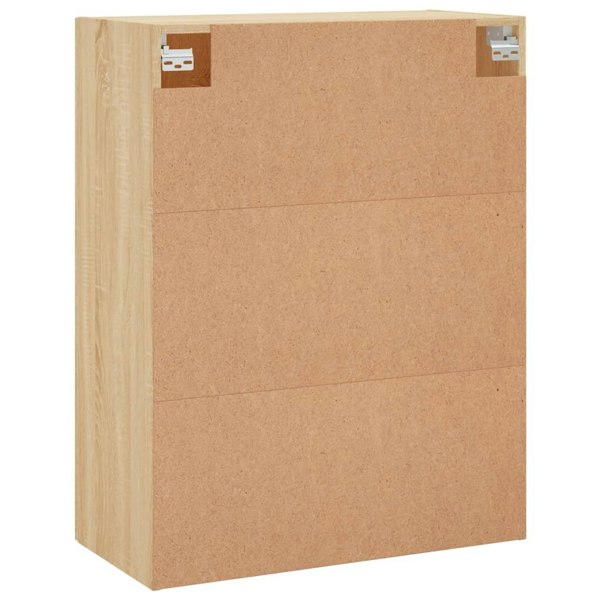 Berkfield Wall Mounted Cabinets 2 pcs Sonoma Oak 69.5x34x90 cm