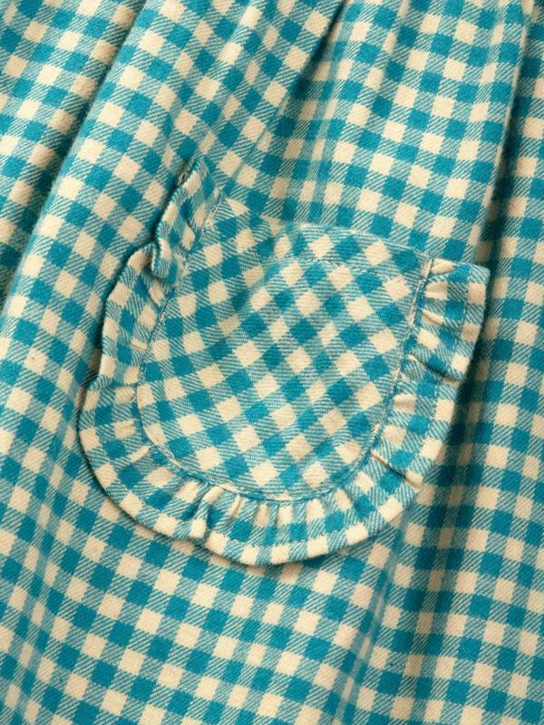 Kite Girls Organic Ocean Check Dress