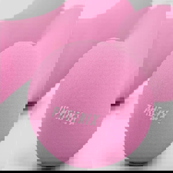 Phoenix Fitness Neoprene Dumbbell Weight 1.5KG - Pink