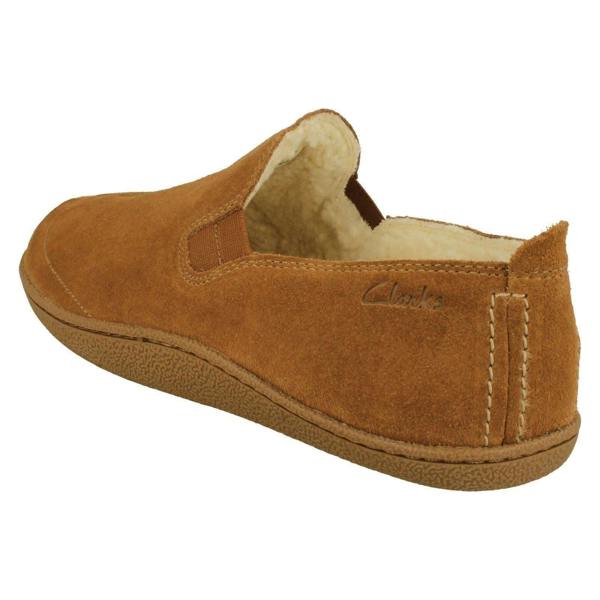 Clarks Mens Clarks Warm Lined Slippers Home Mocc
