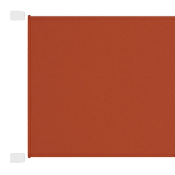 Berkfield Vertical Awning Terracotta 140x800 cm Oxford Fabric