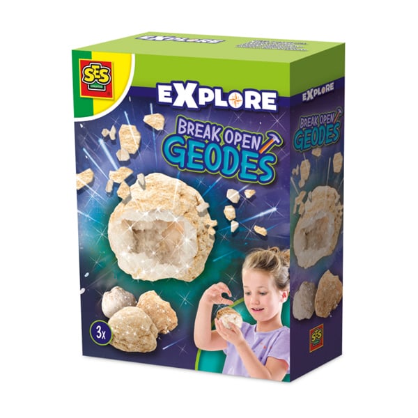 SES Creative Break open geodes