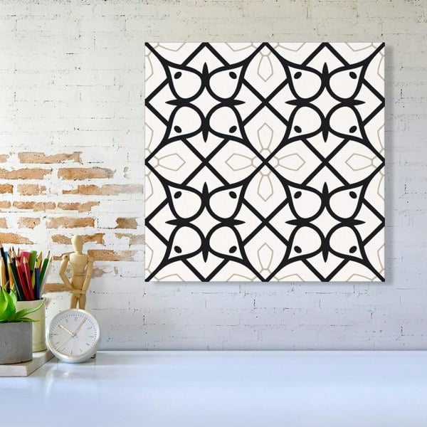 Warren Reed Arabic Style Pattern Canvas