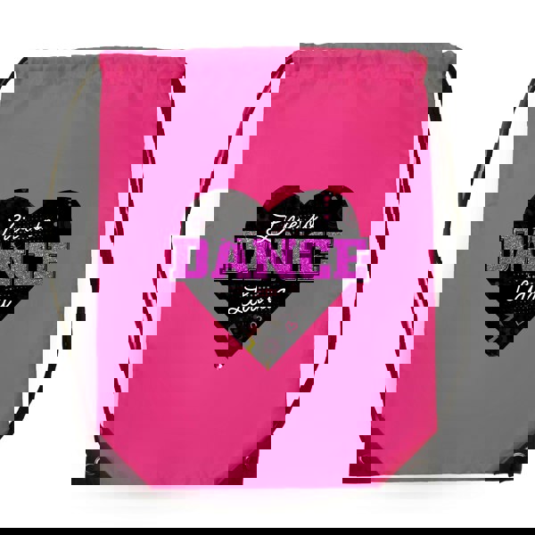 Personalised Memento Company Personalised 'Live to Dance' Pink Kit Bag